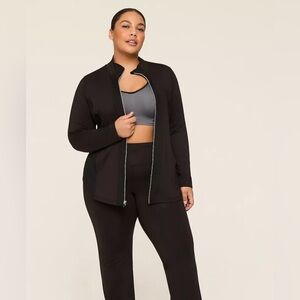 LIVI Zip-Front Wicking & Rib Jacket